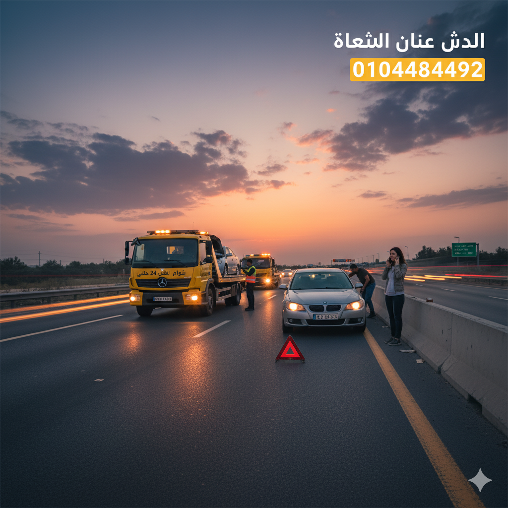 إجراءات السلامة عند تعطل سيارتك على الطريق